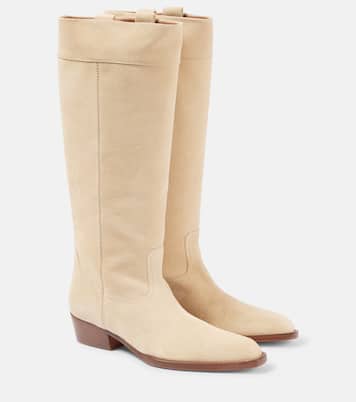 Helena 35 suede cowboy boots | Paris Texas