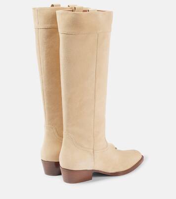 Helena 35 suede cowboy boots | Paris Texas