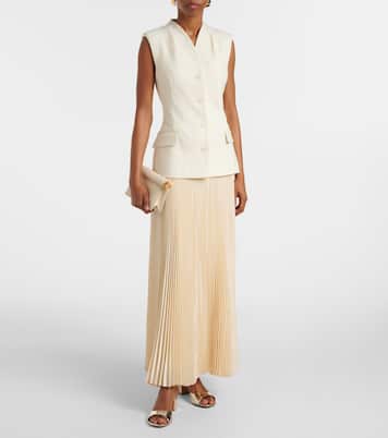 Pantoletten Lara 50 aus Metallic-Leder | Paris Texas