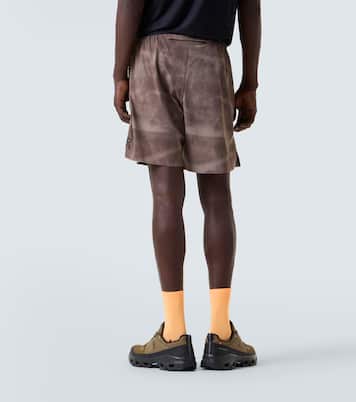Performance 7" printed running shorts | On