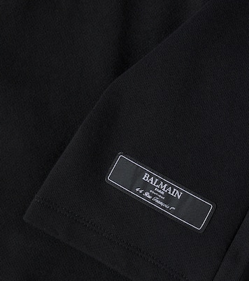 Shorts aus Baumwoll-Jersey | Balmain Kids