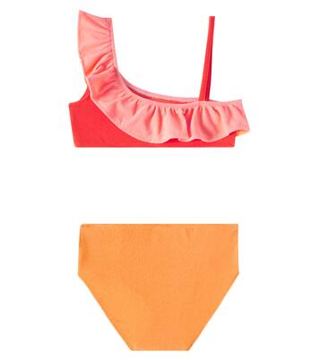 Ruffled asymmetrical bikini | Bobo Choses