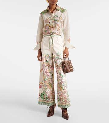 Bolso al hombro Essential Small de lona | Etro