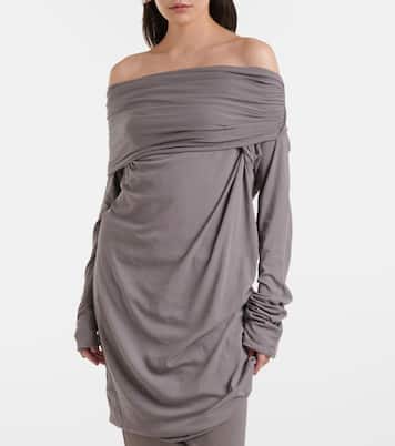 Minikleid Bound aus einem Baumwollgemisch | Entire Studios