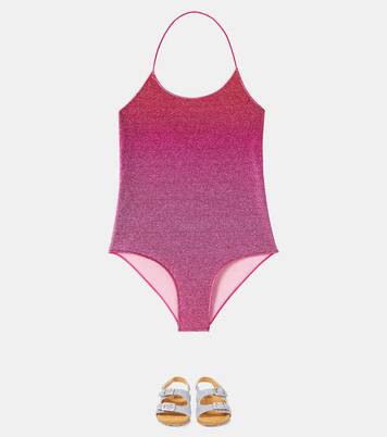Lumière lamé swimsuit | Oséree Kids