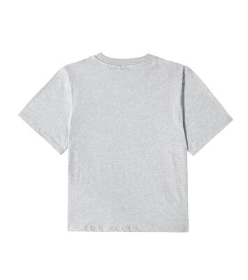 Zip-detail printed cotton T-shirt | Stella McCartney Kids