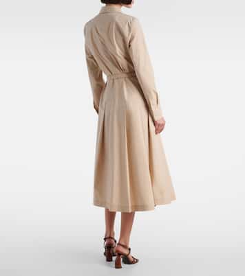 Hemdblusenkleid aus einem Baumwollgemisch | Tory Burch