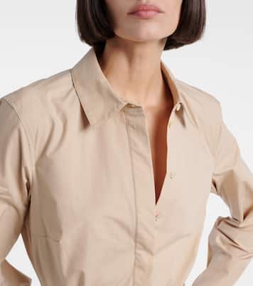 Hemdblusenkleid aus einem Baumwollgemisch | Tory Burch
