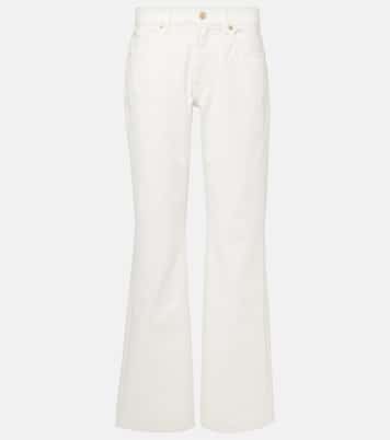 Gerade Hose Tess aus Baumwolle und Hanf | 7 For All Mankind