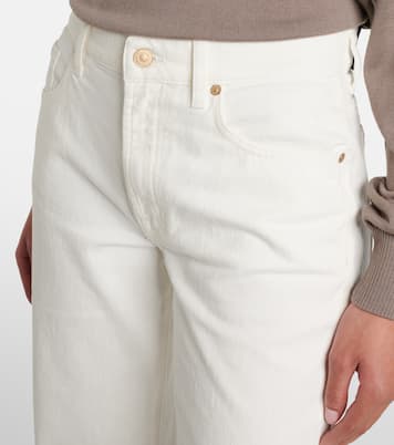 Gerade Hose Tess aus Baumwolle und Hanf | 7 For All Mankind
