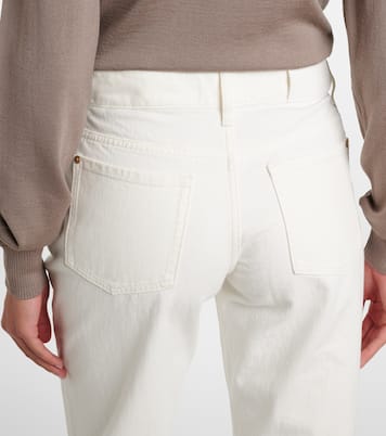 Gerade Hose Tess aus Baumwolle und Hanf | 7 For All Mankind