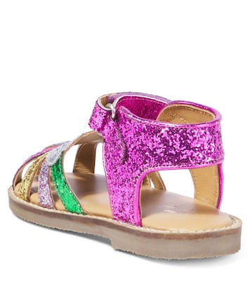 Rainbow glitter sandals | Konges Sløjd