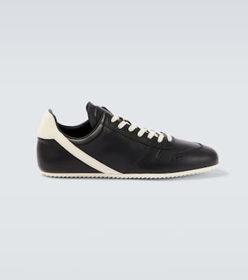 Minimal leather sneakers  | Rick Owens