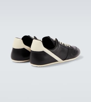 Minimal leather sneakers  | Rick Owens