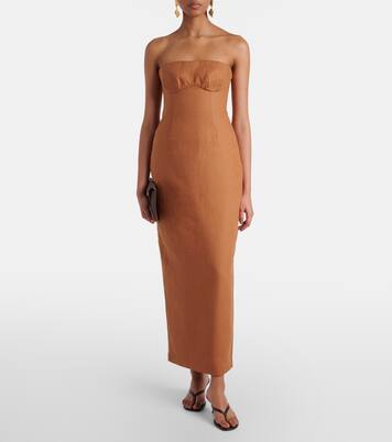 Vestido largo Evalita de lino | SIR