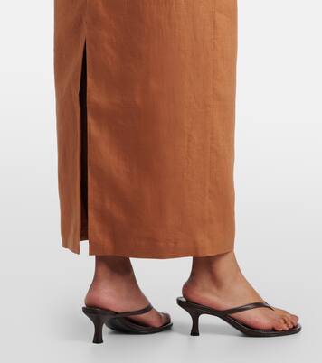 Vestido largo Evalita de lino | SIR