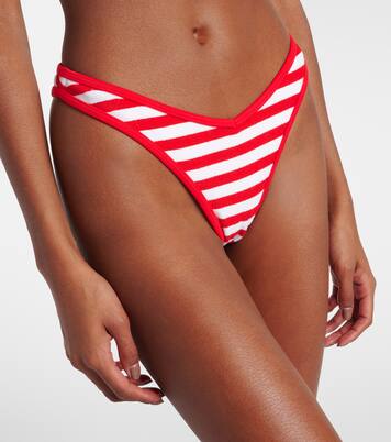 Culotte de bikini Vera rayée | Jade Swim