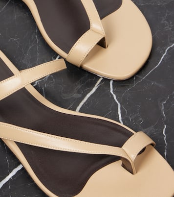 Aimee leather sandals | Khaite
