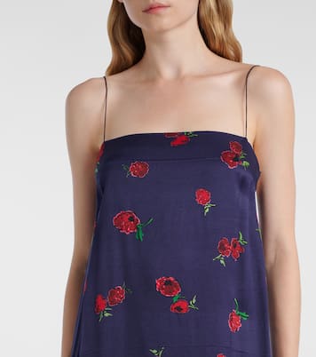 Robe Sicily imprimée | Khaite