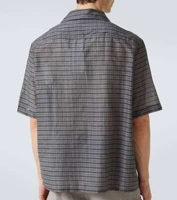 Heusen checked cotton and silk bowling shirt | Our Legacy