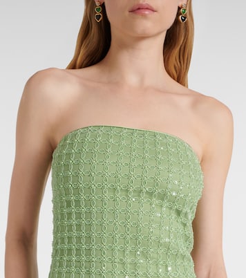 Robe mit Pailletten | Rotate