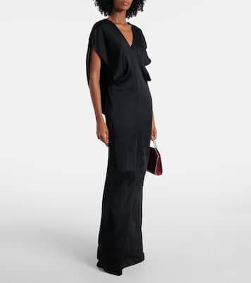 Robe longue en satin | Stella McCartney