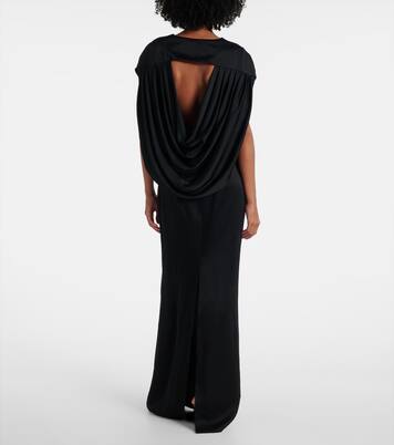 Robe longue en satin | Stella McCartney