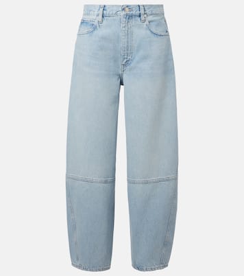 Twisted wide-leg jeans | Frame