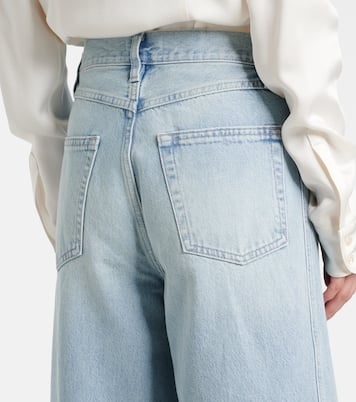 Twisted wide-leg jeans | Frame