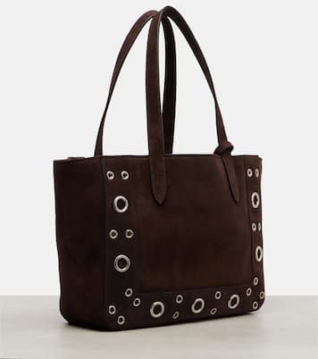Nellcôte Medium suede tote bag | Valentino Garavani