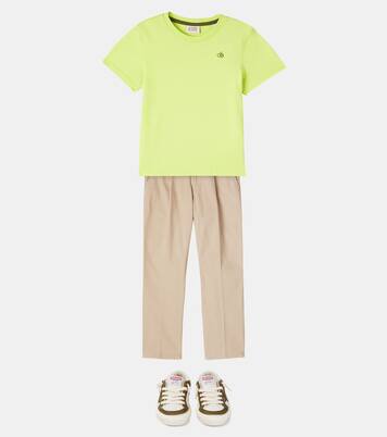 Camiseta de jersey de algodón con logo | Scotch & Soda Kids