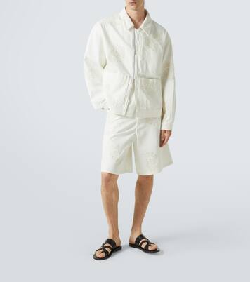 엠브로이더리 데님 재킷 | Dries Van Noten