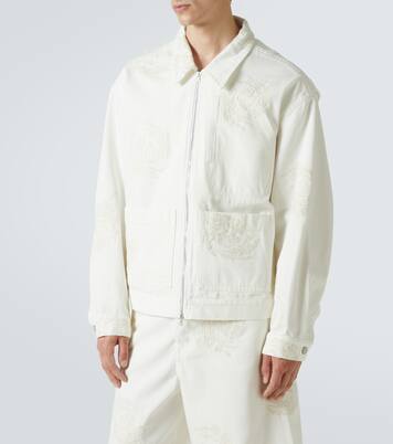 엠브로이더리 데님 재킷 | Dries Van Noten