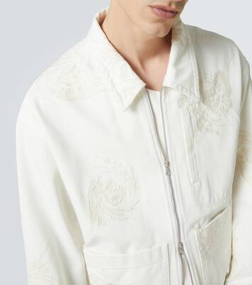 엠브로이더리 데님 재킷 | Dries Van Noten