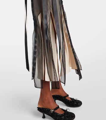 Robe midi à dentelle | Simone Rocha