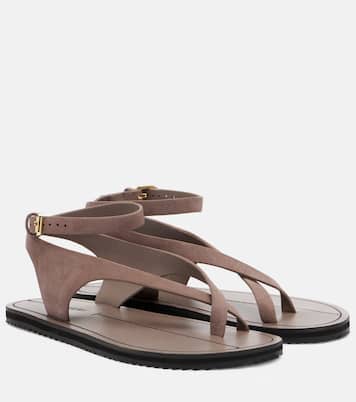 Sandalen Millar aus Veloursleder | A.Emery