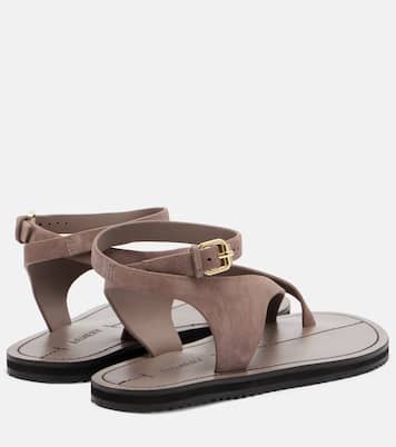 Sandalen Millar aus Veloursleder | A.Emery