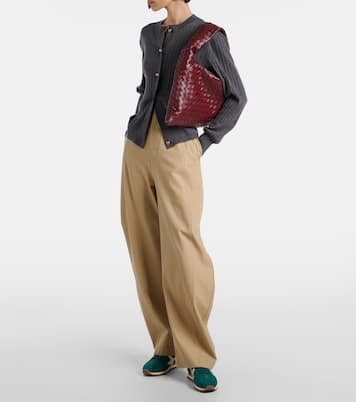 Sneakers H671 aus Veloursleder | Hogan