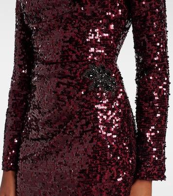 Robe mit Pailletten | Erdem