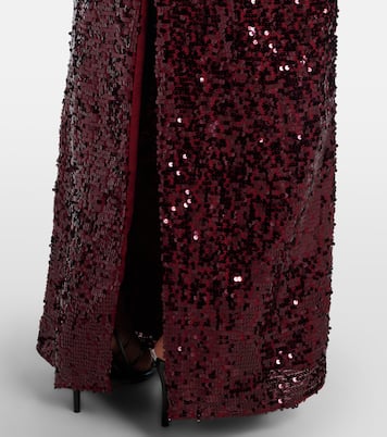 Robe mit Pailletten | Erdem