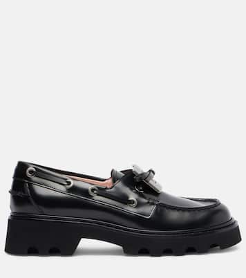 Loafers Viv' Rangers Truck aus Leder | Roger Vivier