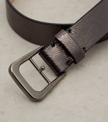 Leather belt | Brunello Cucinelli
