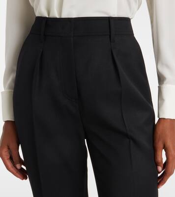 Pantalon droit Cannes en laine vierge | Max Mara