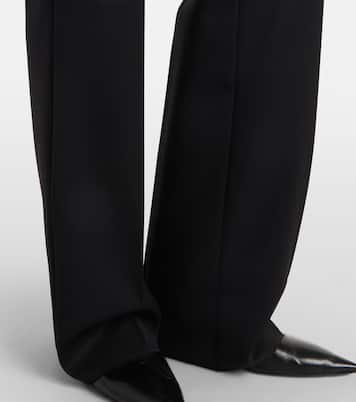 Pantalon droit Cannes en laine vierge | Max Mara