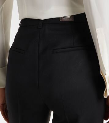 Pantalon droit Cannes en laine vierge | Max Mara