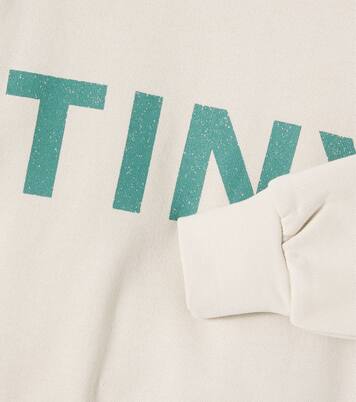 Colorblocked cotton jersey sweatshirt | Tinycottons