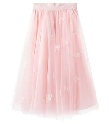 Gonna in tulle con ricamo | Petite Amalie  