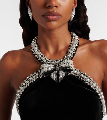 Camilla crystal-embellished earrings | Jennifer Behr