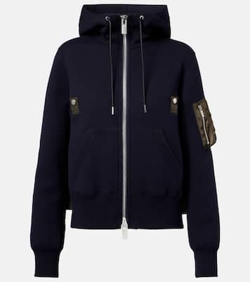 Paneled hoodie | Sacai