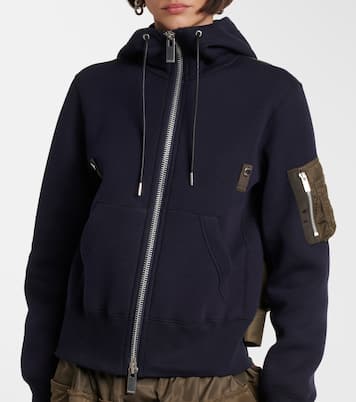 Paneled hoodie | Sacai